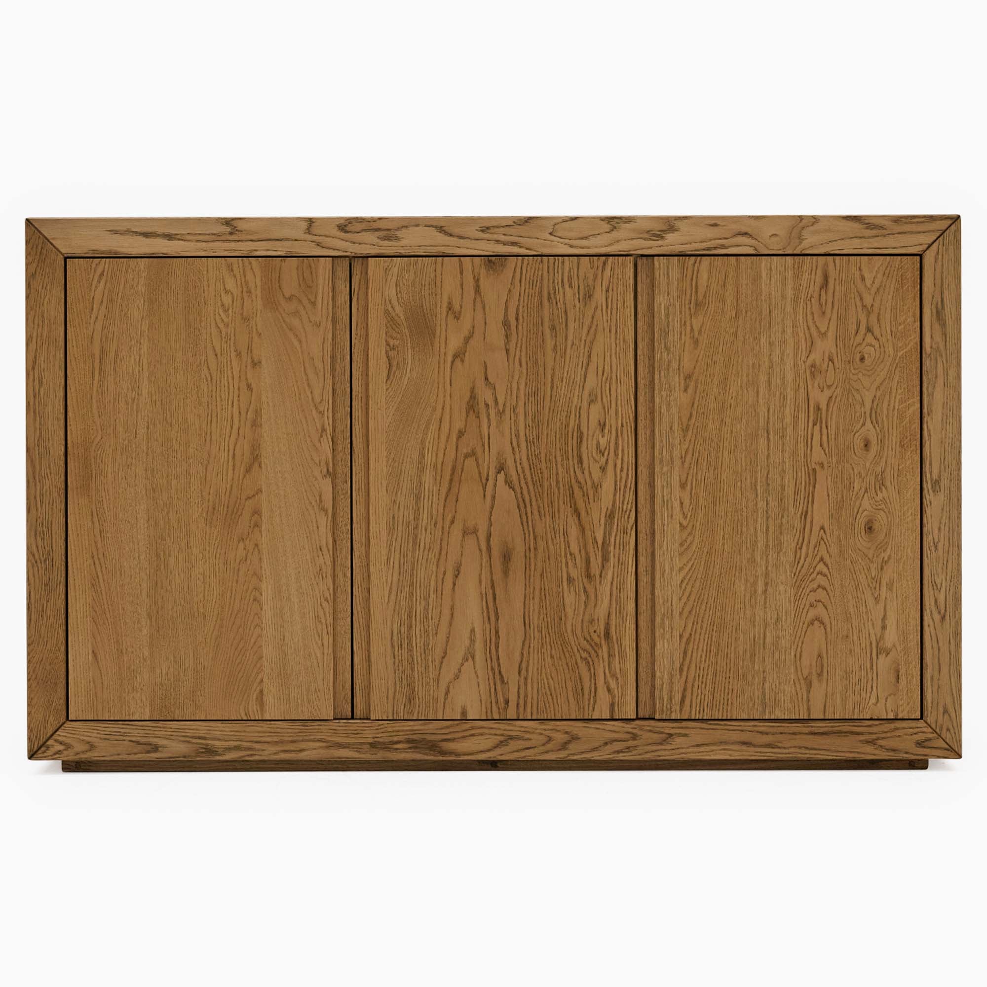 Sunnie Sideboard - 3 Door Sideboard Brushed Oak / Hesse Dark Oil Tables Sterling Home 1