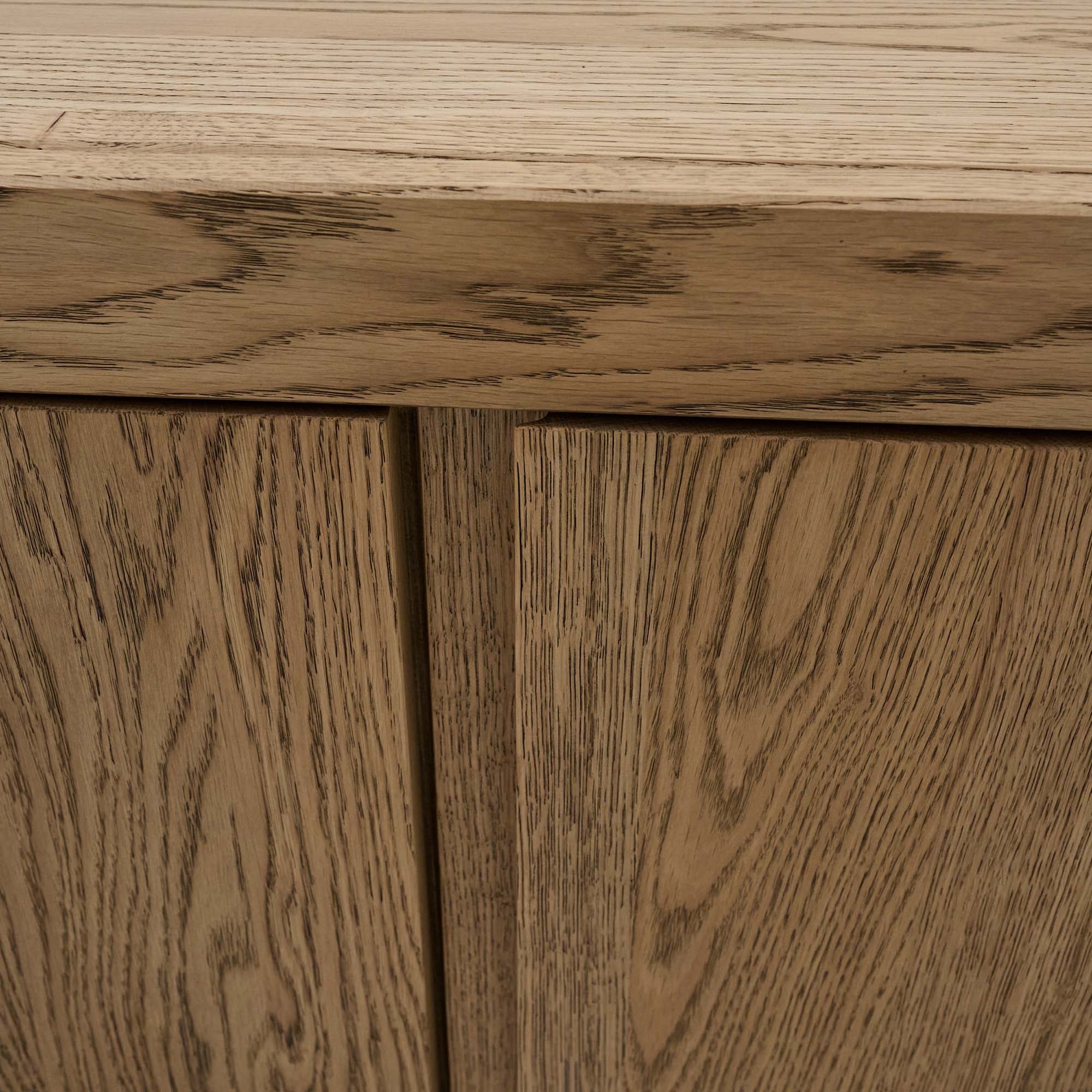 Sunnie Sideboard - 3 Door Sideboard Brushed Oak / Hesse Dark Oil Tables Sterling Home 5