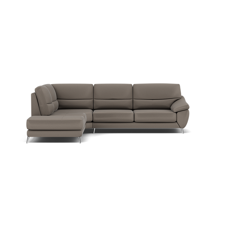 Bolero Corner Sofa - Combination 1 2 Piece Corner Left Terminal Fabric - Left Hand Facing Sterling Home BFA-MAD-03 DARK GREY 2