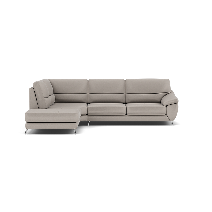 Bolero Corner Sofa - Combination 2 2 Piece Corner Right Terminal Fabric - Right Hand Facing Sofas Sterling Home BFA-MAD-02 SILVER GREY 1