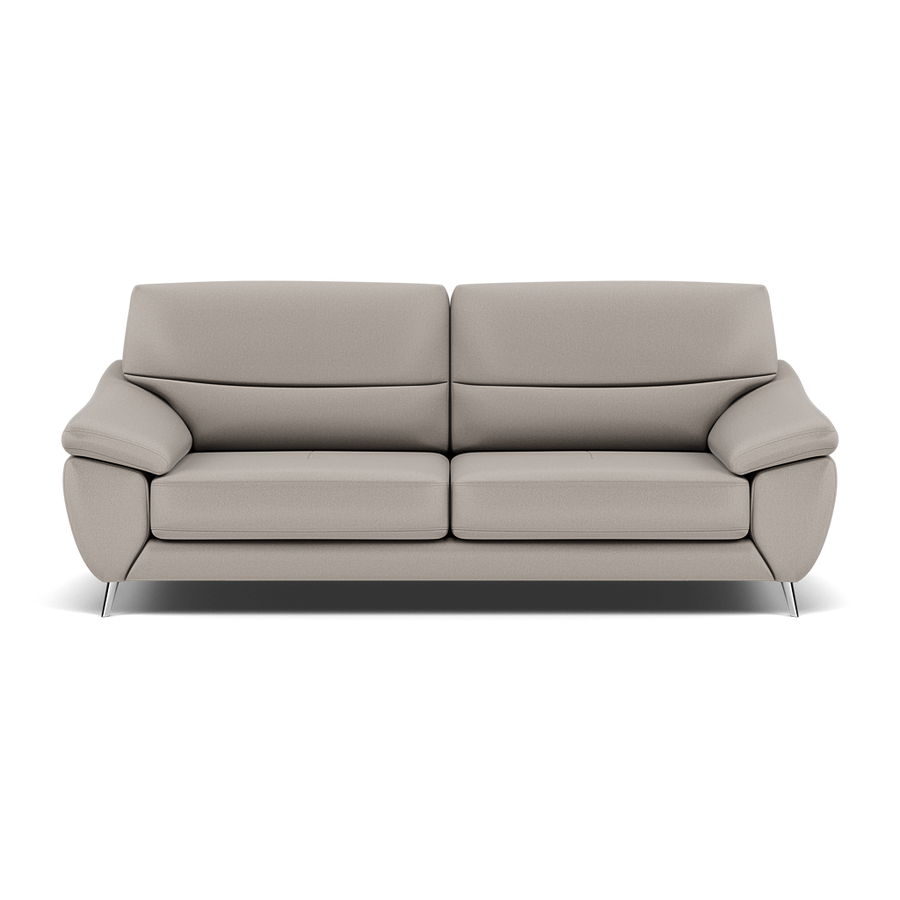 Bolero Small 3 Seater Sofa - 2.5 Seater Sofa Fabric Sofas Sterling Home BFA-MAD-02 SILVER GREY 1