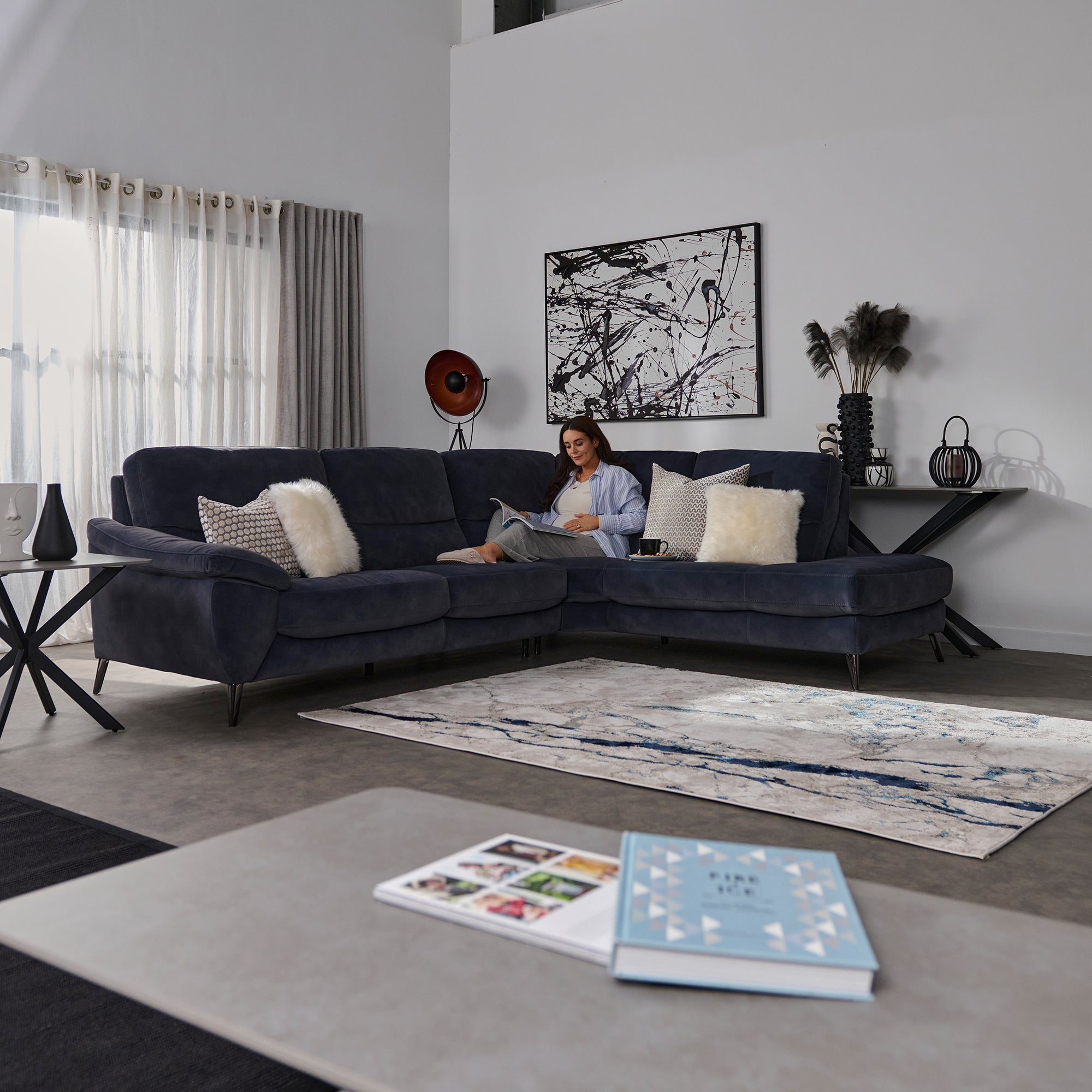 Bolero Small 3 Seater Sofa - 2.5 Seater Sofa Fabric Sofas Sterling Home 2