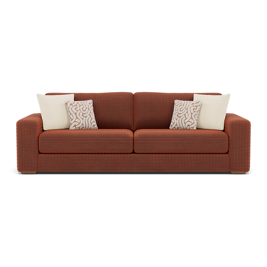 Bonnie 4 Seater Sofa - 4 Seater Sofa Sofas Sterling Home Versaille Foxy Feet: Oak 1