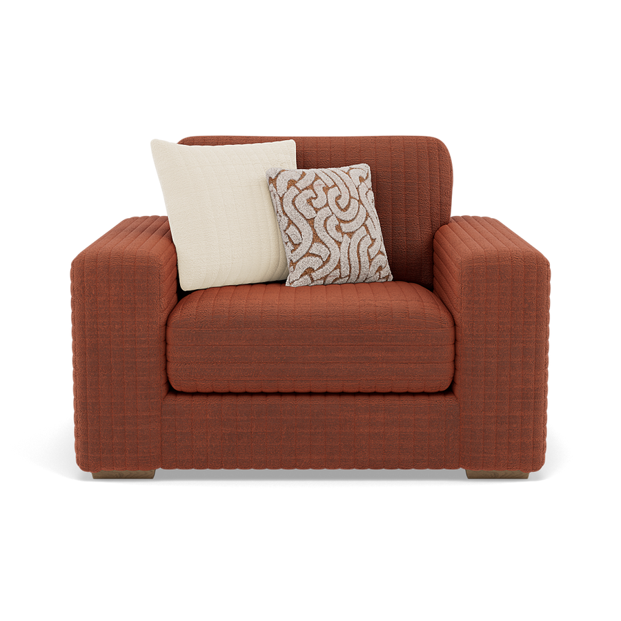 Bonnie Armchair - Chair Armchairs Sterling Home Versaille Foxy Feet: Oak 1