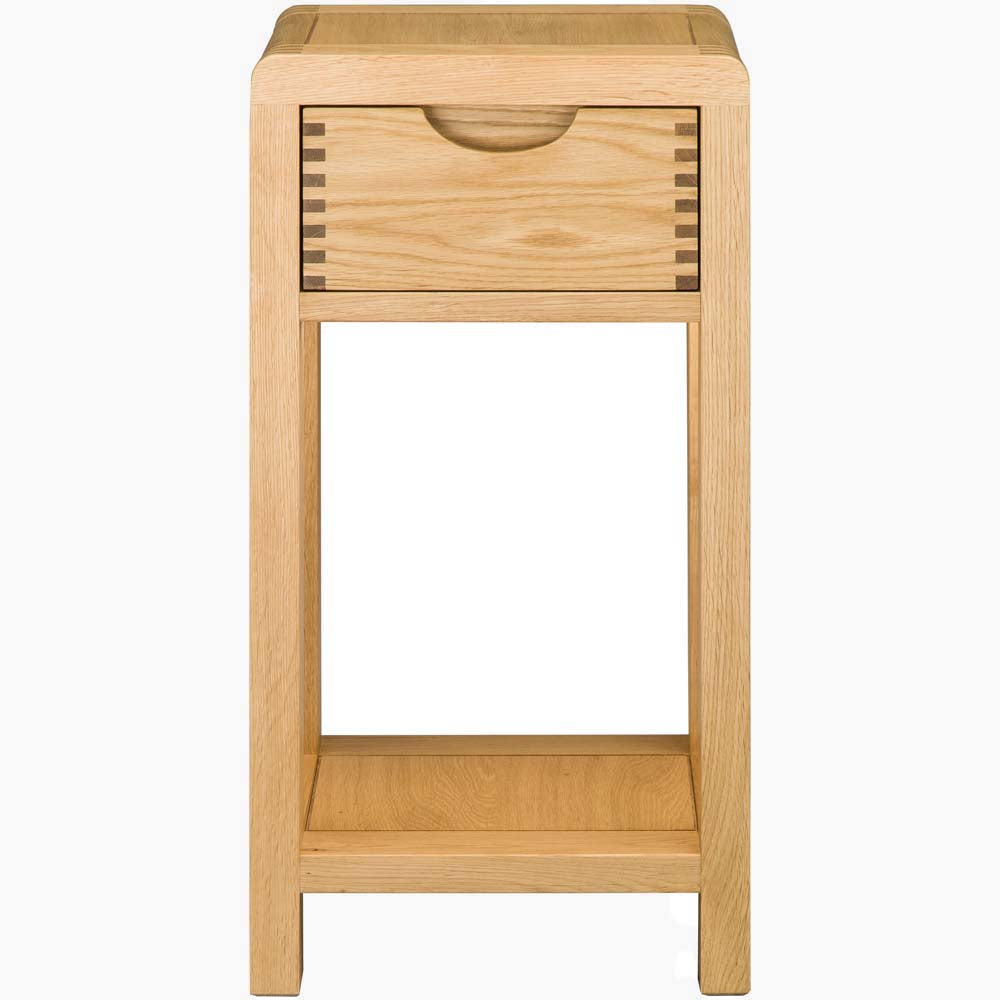 Ercol Bosco Side Table - Compact Side Table Clear Matt Tables Sterling Home 1