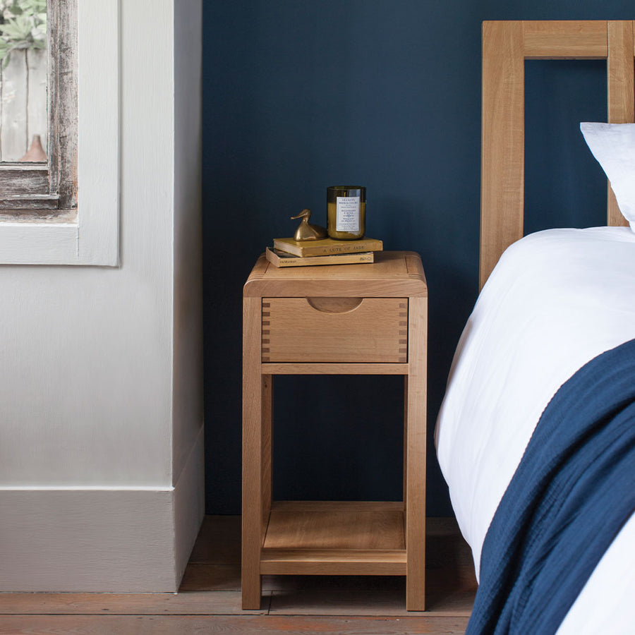 Ercol Bosco Side Table - Compact Side Table Clear Matt Tables Sterling Home 2