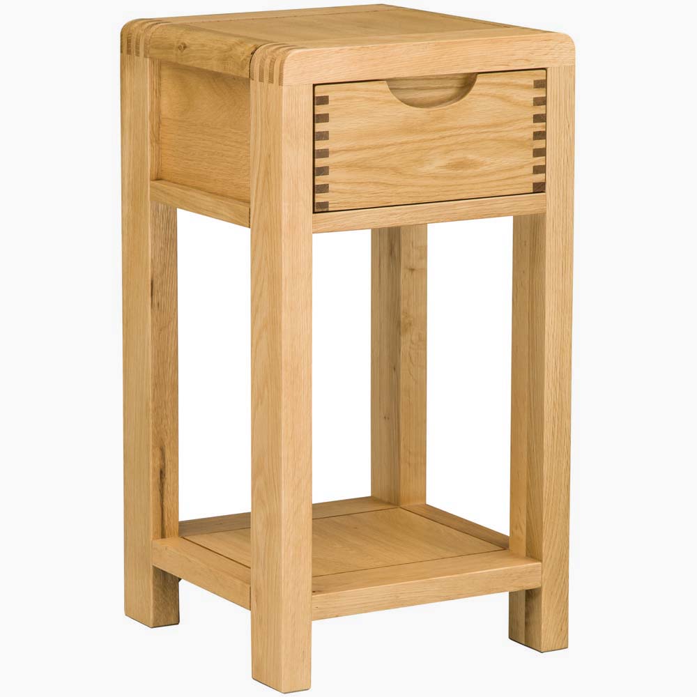 Ercol Bosco Side Table - Compact Side Table Clear Matt Tables Sterling Home 3