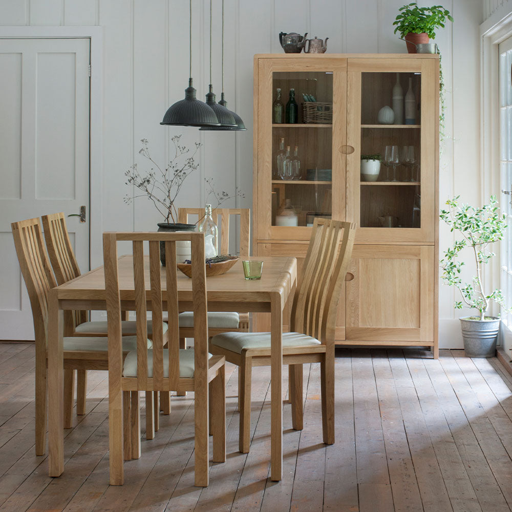 Ercol Bosco Dining Chair - Dining Chair - Cream Clear Matt Chairs Sterling Home 2