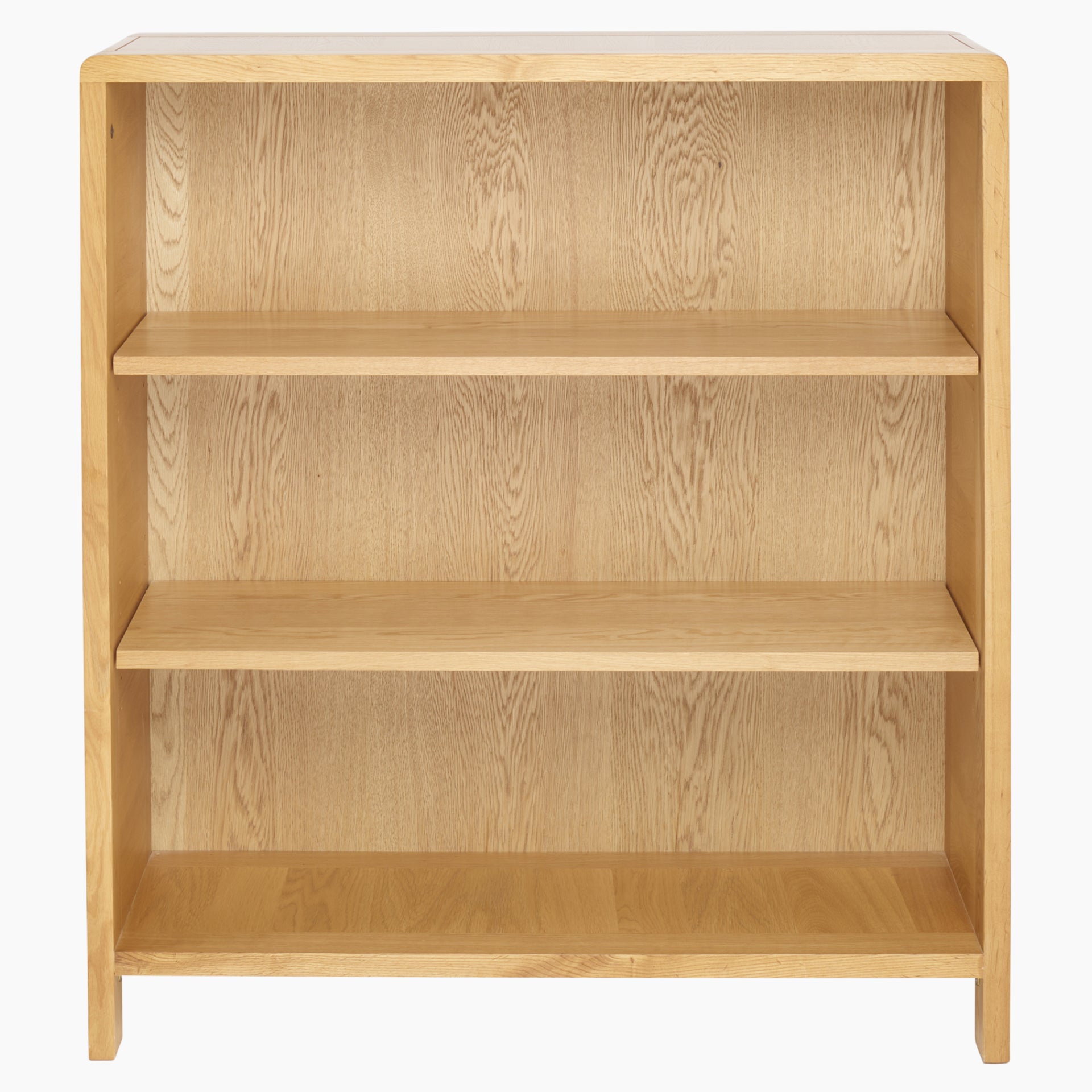 Ercol Bosco Bookcase - Low Bookcase Clear Matt Storage Sterling Home 1