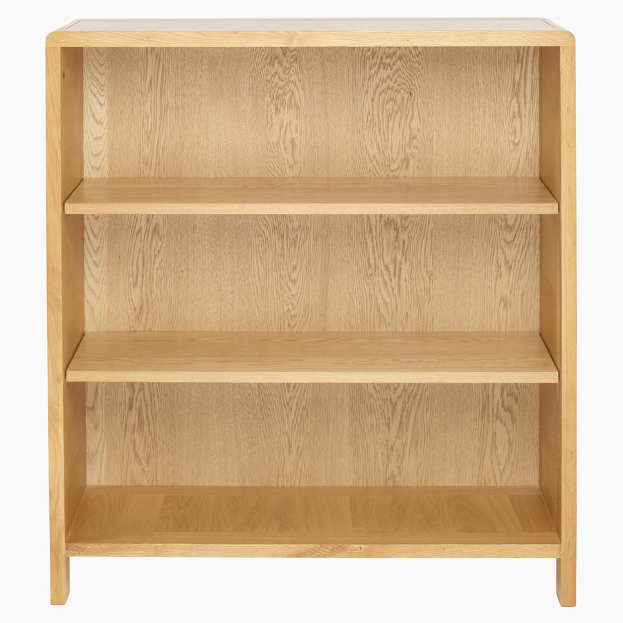 Ercol Bosco Bookcase - Low Bookcase Clear Matt Storage Sterling Home 1