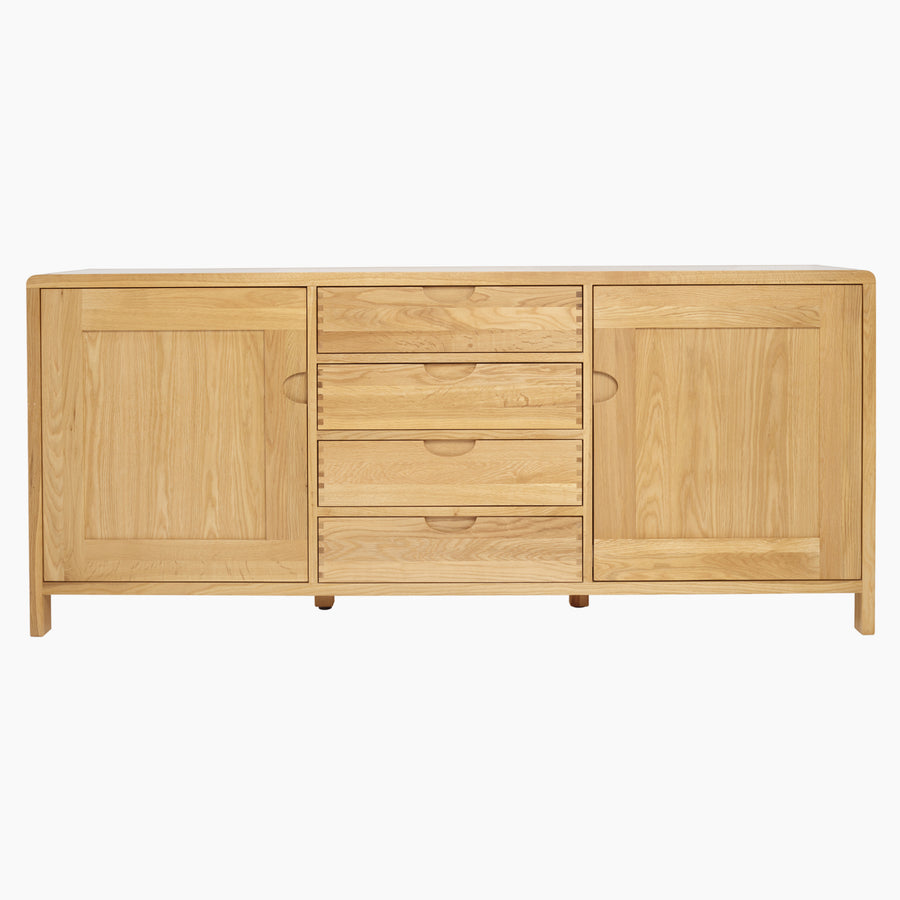 Ercol Bosco Large Sideboard - Large Sideboard Clear Matt Storage Sterling Home 1