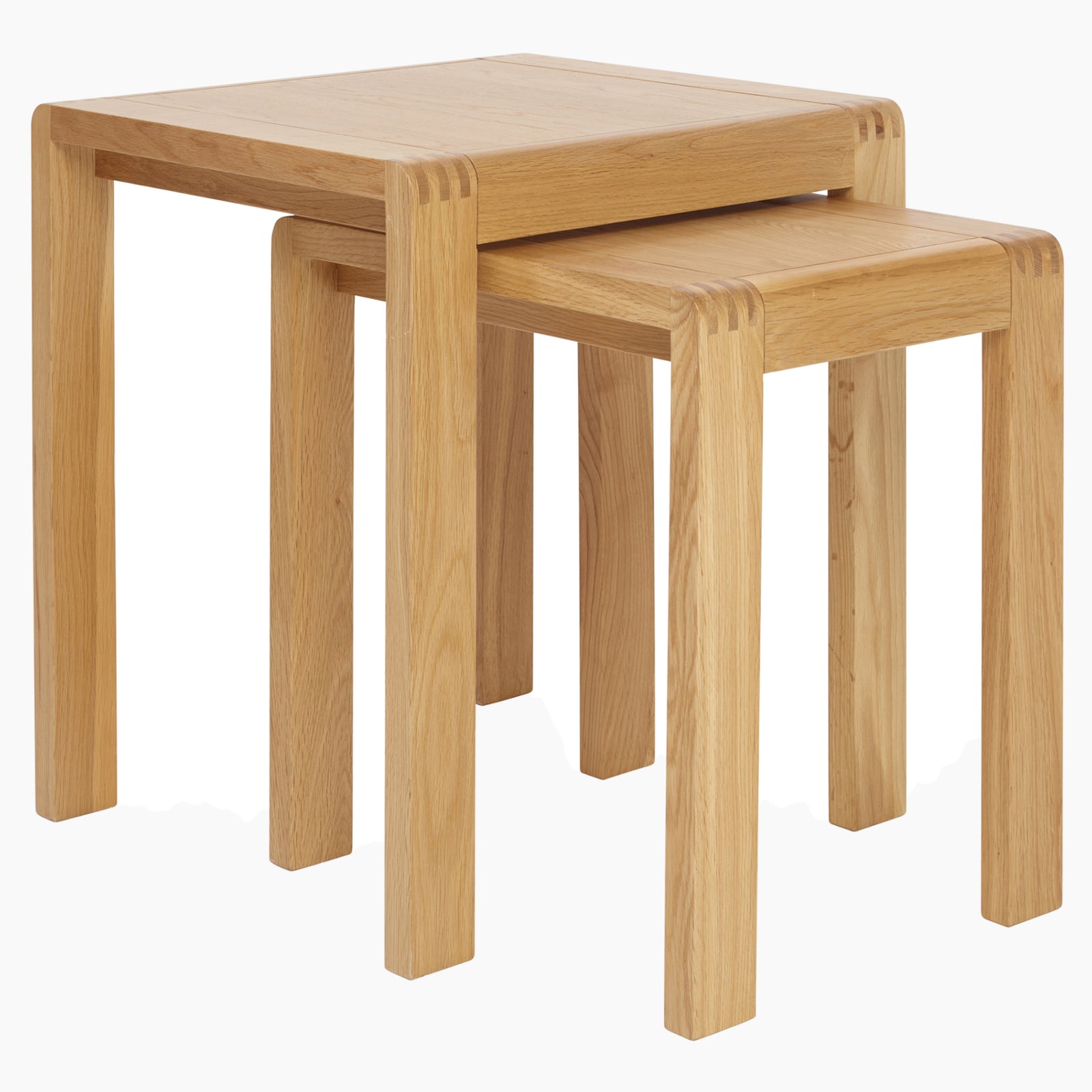 Ercol Bosco Nest of Tables - Nest of Tables Clear Matt Tables Sterling Home 1