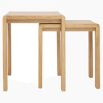 Ercol Bosco Nest of Tables - Nest of Tables Clear Matt Tables Sterling Home 4