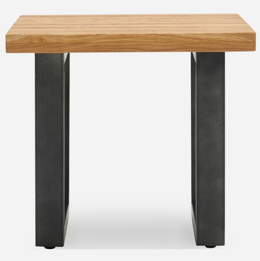 Bourton Oak Side Table - Lamp Table Oak / Veneer Tables Sterling Home 1