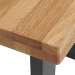 Bourton Oak Side Table - Lamp Table Oak / Veneer Tables Sterling Home 3