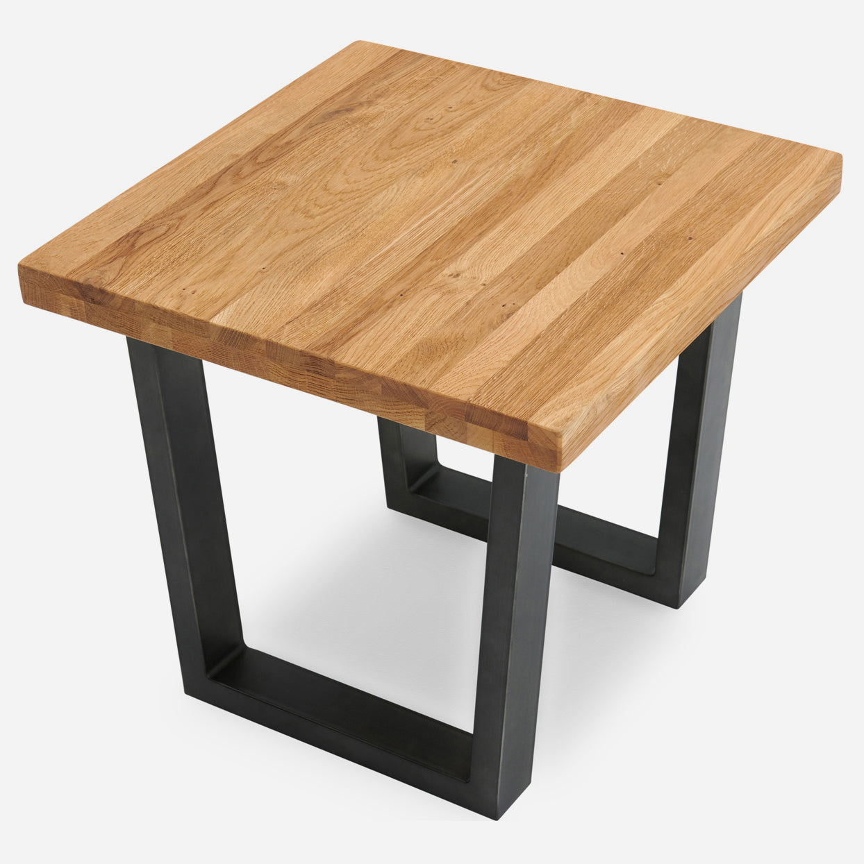 Bourton Oak Side Table - Lamp Table Oak / Veneer Tables Sterling Home 5