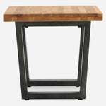 Bourton Oak Side Table - Lamp Table Oak / Veneer Tables Sterling Home 7