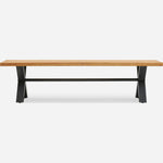 Bourton Oak Bench - Small Bench Oak / Veneer Sterling Home 1