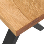 Bourton Oak Bench - Small Bench Oak / Veneer Sterling Home 3