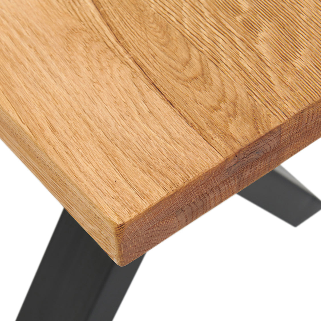 Bourton Oak Bench - Small Bench Oak / Veneer Sterling Home 3