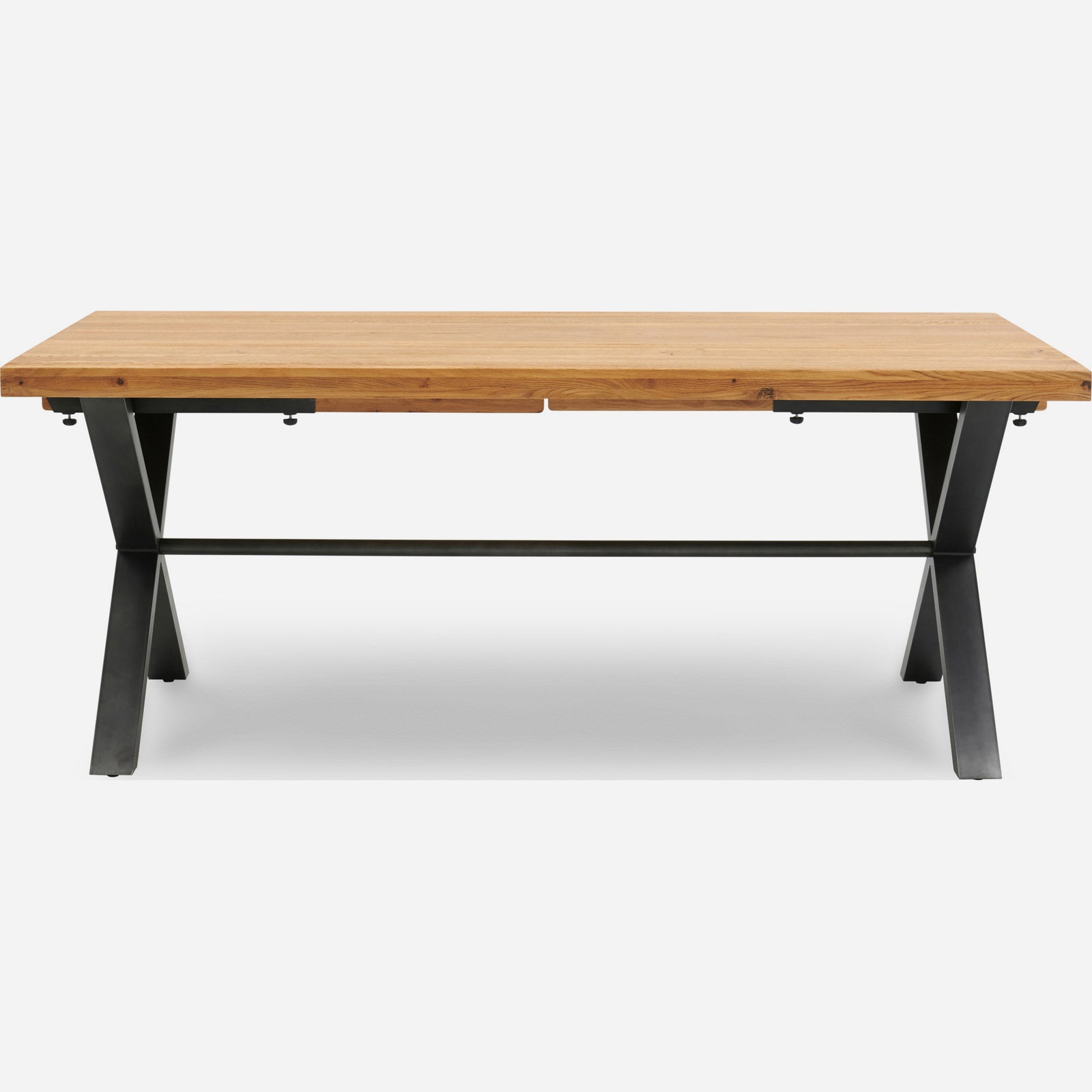Bourton Oak Large Dining Table - Large Dining Table Oak / Veneer Tables Sterling Home 1