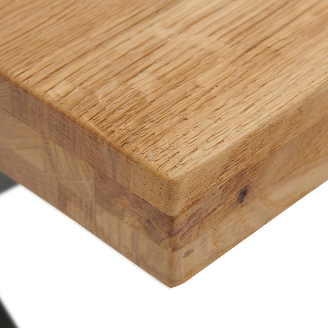 Bourton Oak Large Dining Table - Large Dining Table Oak / Veneer Tables Sterling Home 3