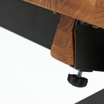 Bourton Oak Large Dining Table - Large Dining Table Oak / Veneer Tables Sterling Home 4