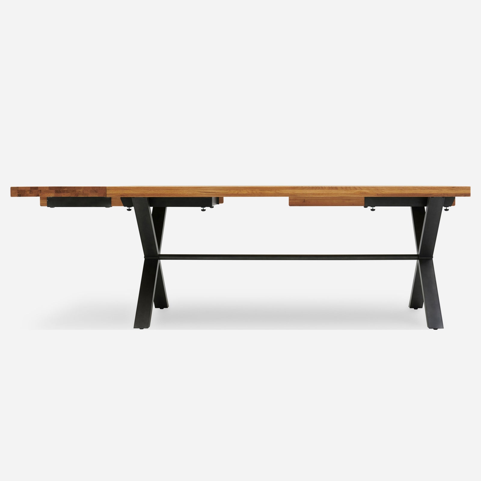 Bourton Oak Large Dining Table - Large Dining Table Oak / Veneer Tables Sterling Home 7