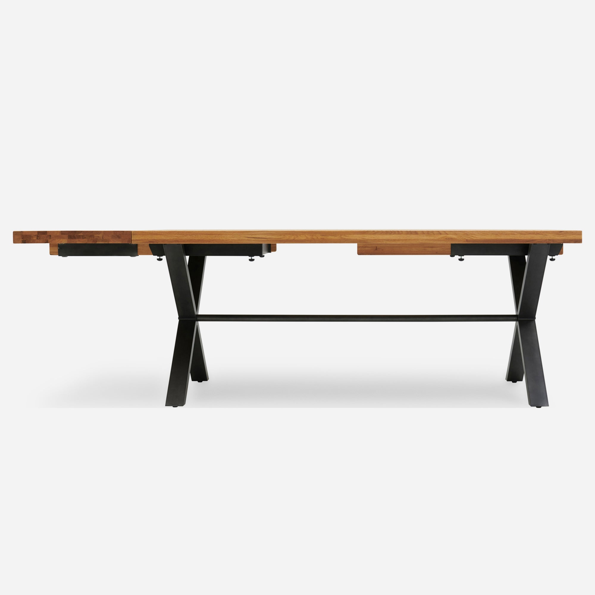 Bourton Oak Large Dining Table - Large Dining Table Oak / Veneer Tables Sterling Home 7