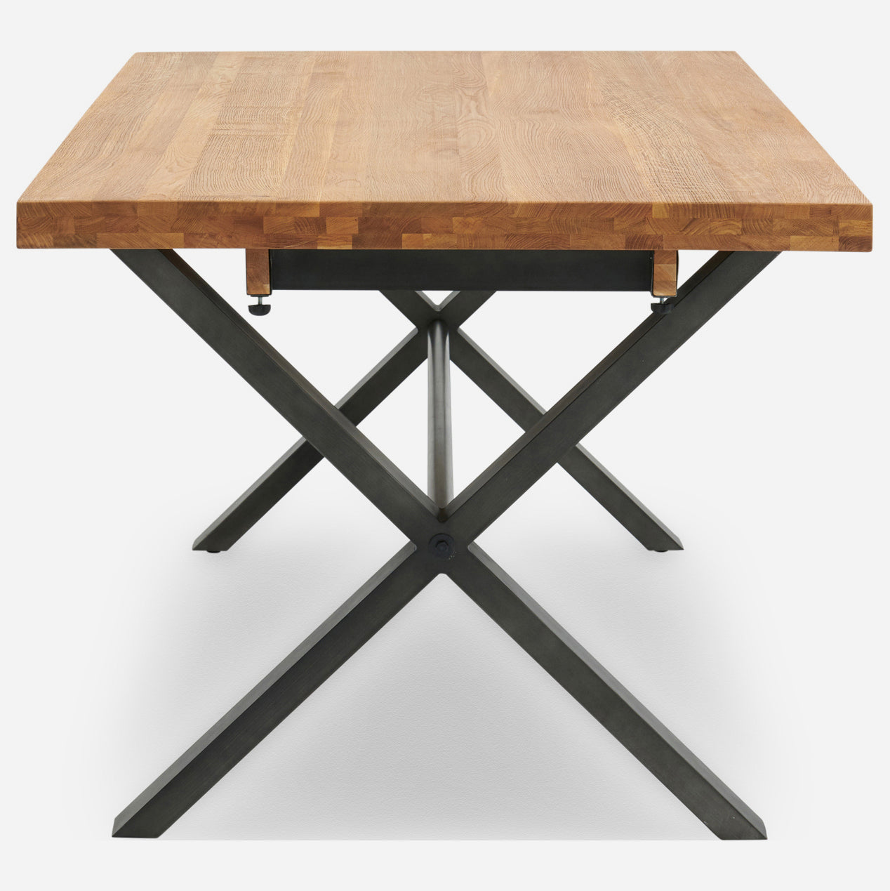 Bourton Oak Large Dining Table - Large Dining Table Oak / Veneer Tables Sterling Home 8