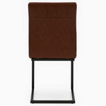 Bourton Retro Stitch Dining Chair - Retro Stitch Dining Chair Graphite - Graphite Sterling Home 5