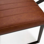 Bourton Retro Stitch Dining Chair - Retro Stitch Dining Chair Graphite - Graphite Sterling Home 6