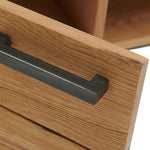 Bourton Oak TV Unit - TV Unit Oak / Veneer Storage Sterling Home 3