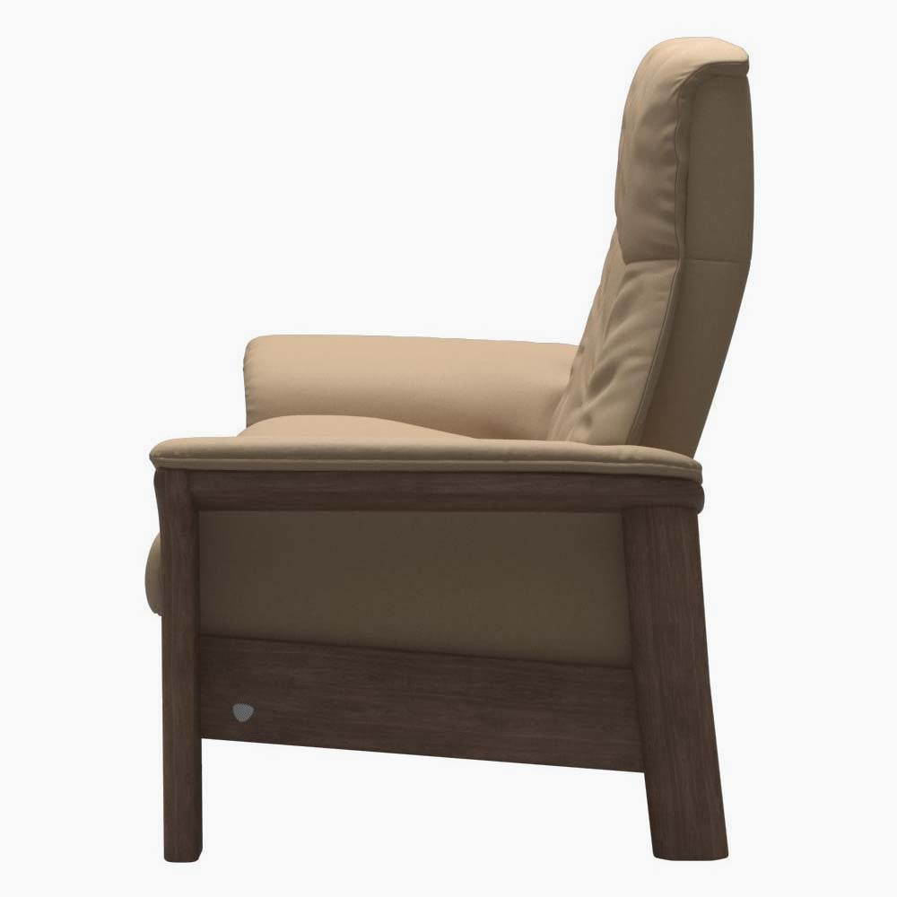 Stressless Buckingham High 2 Seater Sofa - High 2 Seater Sofa Fabric Group 5 - Manual Recliner 2 Seater Sofas Sterling Home 3