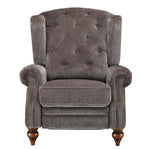 Buckingham Armchair - Buckingham Wing Chair Voyager Leather Armchairs Sterling Home 1