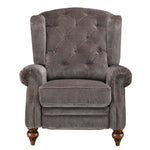 Buckingham Armchair - Buckingham Wing Chair Vintage Leather Sterling Home 1
