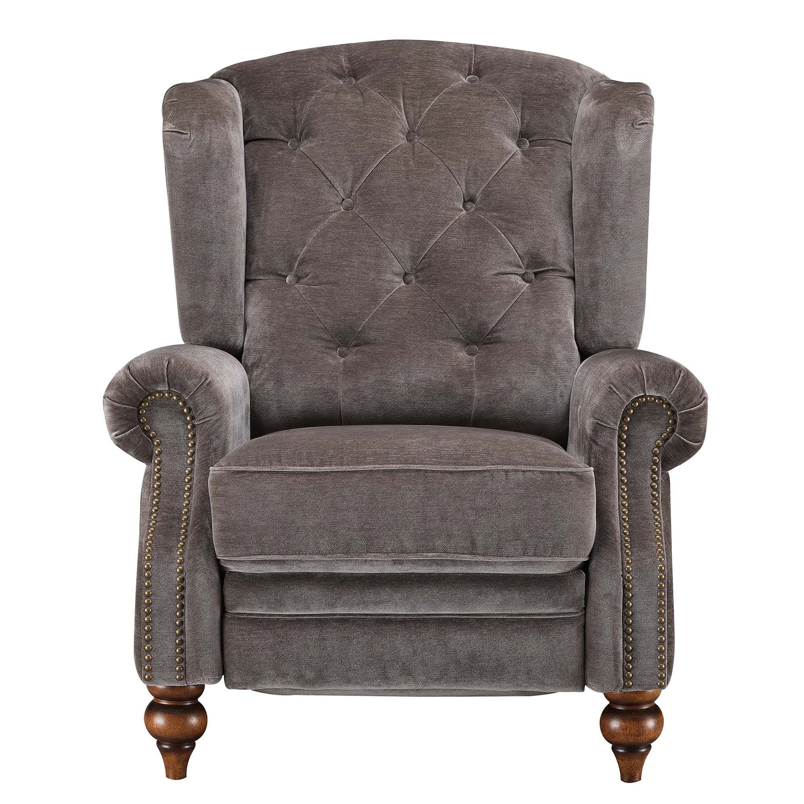 Buckingham Armchair - Buckingham Wing Chair Vintage Leather Sterling Home 1