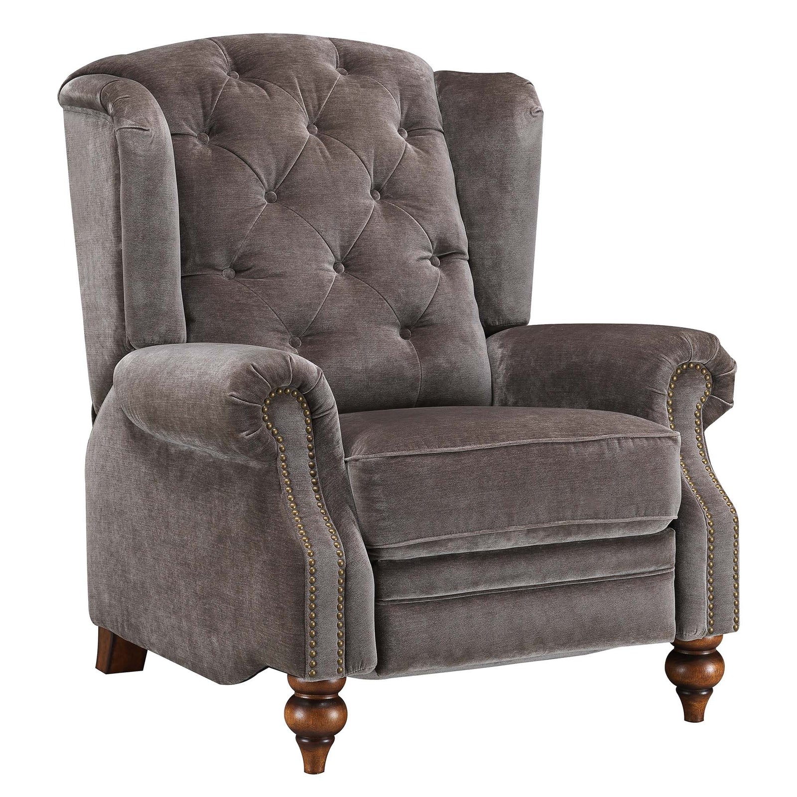 Buckingham Armchair - Buckingham Wing Chair Voyager Leather Armchairs Sterling Home 3