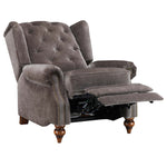 Buckingham Armchair - Buckingham Wing Chair Voyager Leather Armchairs Sterling Home 4