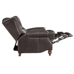 Buckingham Armchair - Buckingham Wing Chair Voyager Leather Armchairs Sterling Home 5