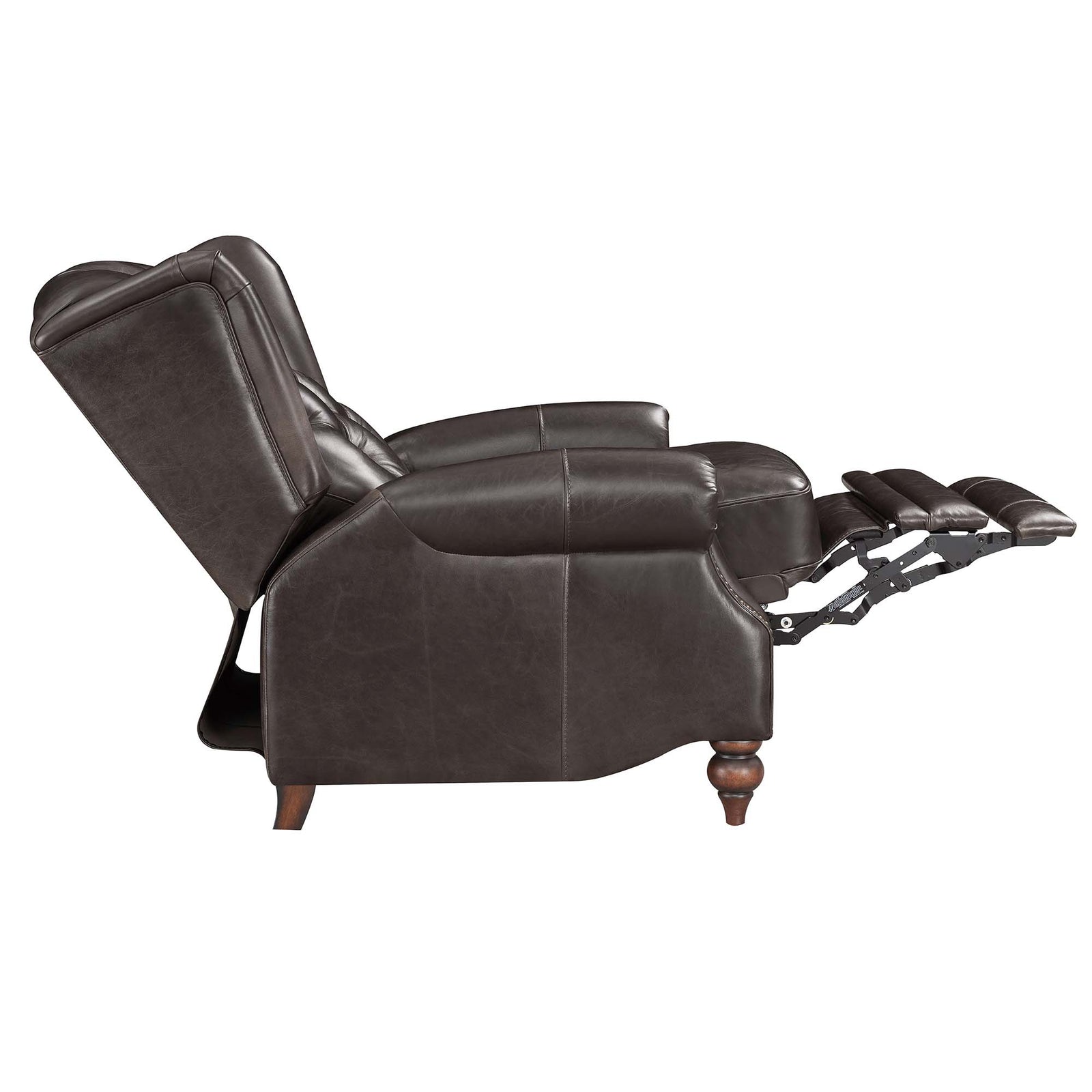 Buckingham Armchair - Buckingham Wing Chair Voyager Leather Armchairs Sterling Home 5