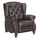 Buckingham Armchair - Buckingham Wing Chair Voyager Leather Armchairs Sterling Home 6