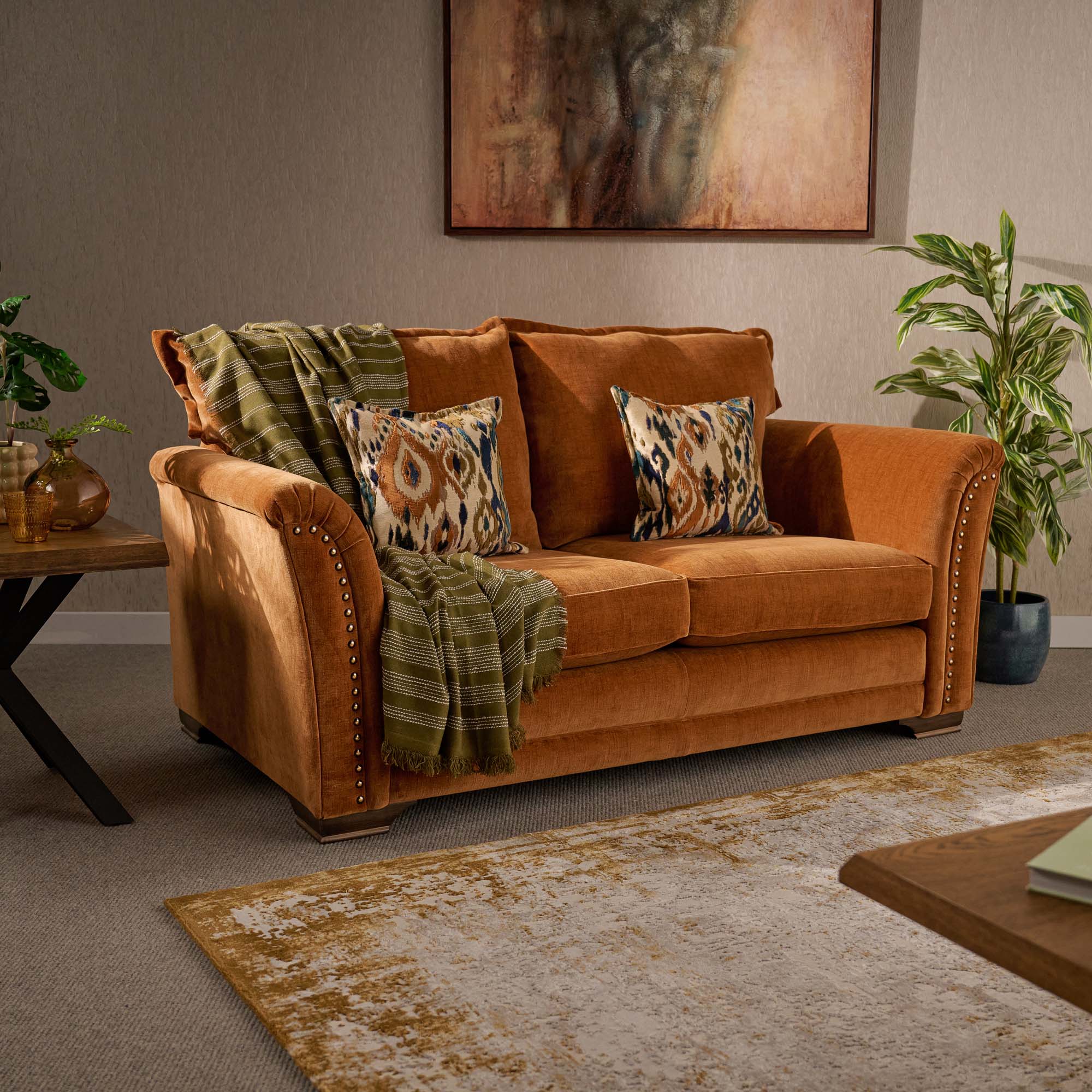 Burton 2 Seater Sofa - 2 Seater Sofa Grade D Sofas Sterling Home 2