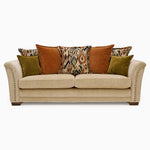 Burton 4 Seater Cushion Back Sofa - Grand Sofa Pillow Back Grade D Sterling Home 1