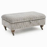 Buxton Footstool - Legged Ottoman Grade SE Sterling Home 3