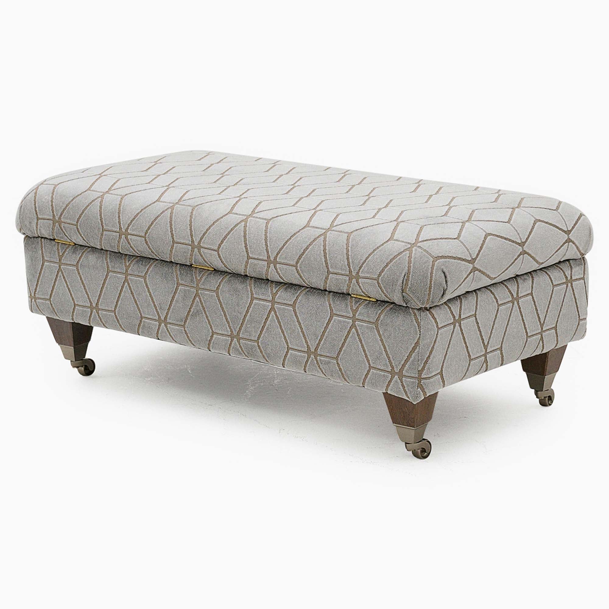 Buxton Footstool - Legged Ottoman Grade SE Sterling Home 6