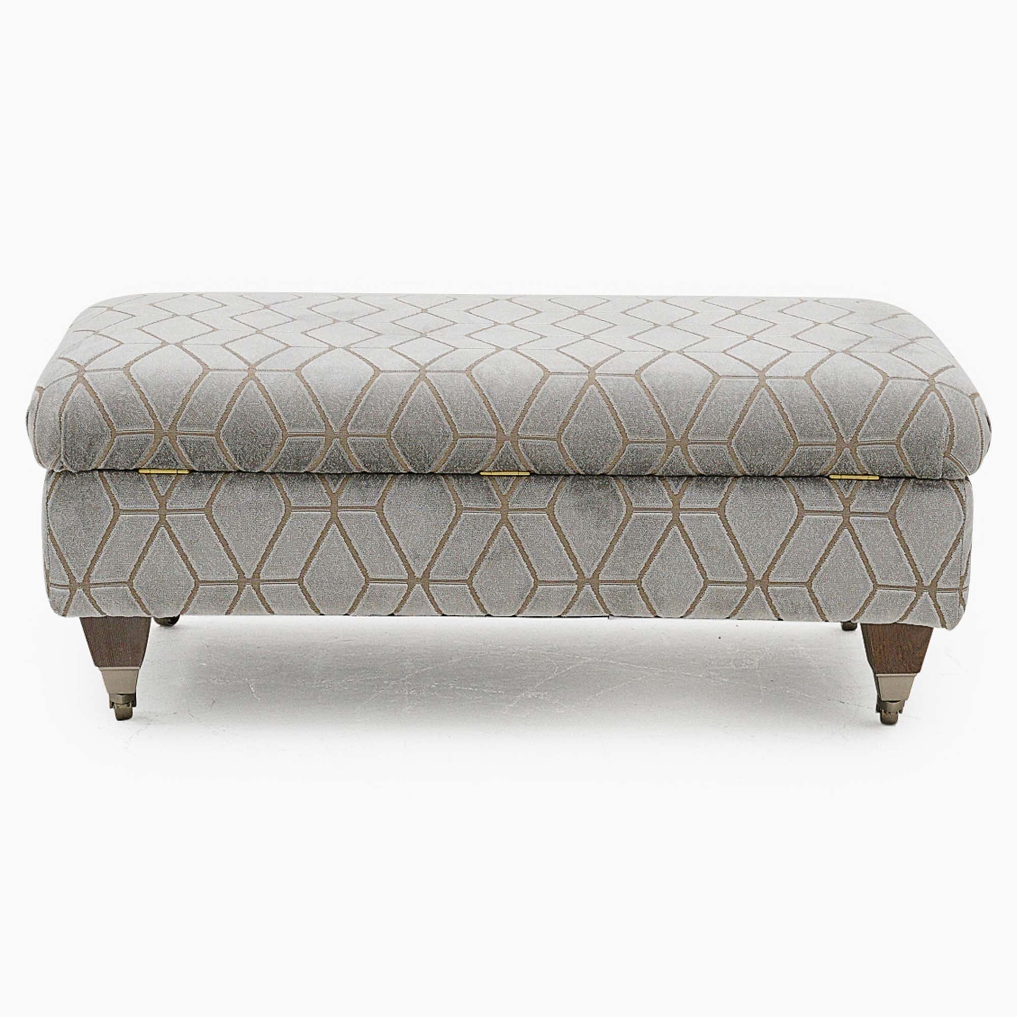 Buxton Footstool - Legged Ottoman Grade SE Sterling Home 7