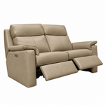 G Plan Ellis Small Recliner Sofa - Small Sofa Man Rec DBL Grade L - Manual Recliner 2 Seater Sofas Sterling Home 4 L844 Cambridge Plaster