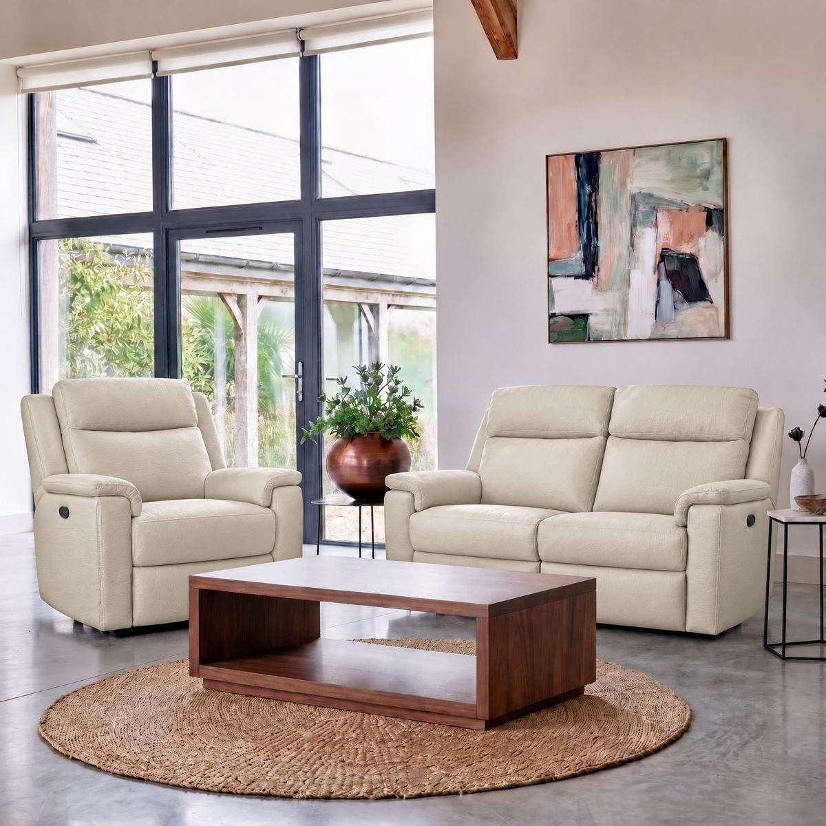 G Plan Ellis Large Sofa - Large Sofa Grade L — L843 Cambridge Stone, gallery image 1