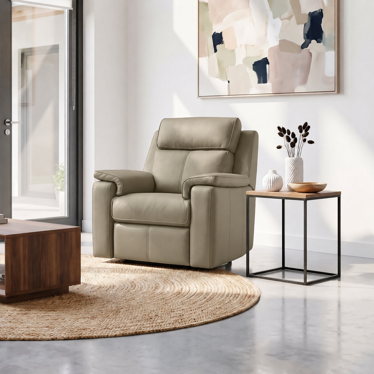 G Plan Ellis Armchair - Chair Grade L — L846 Cambridge Taupe, gallery image 1